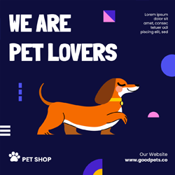 We are pet lovers